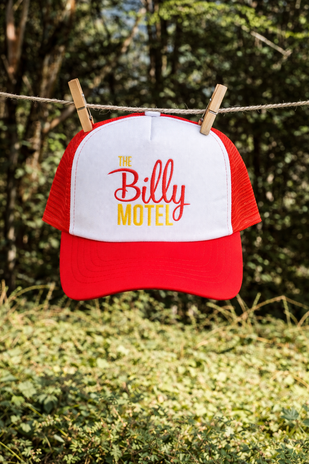Billy Trucker Hat Red.