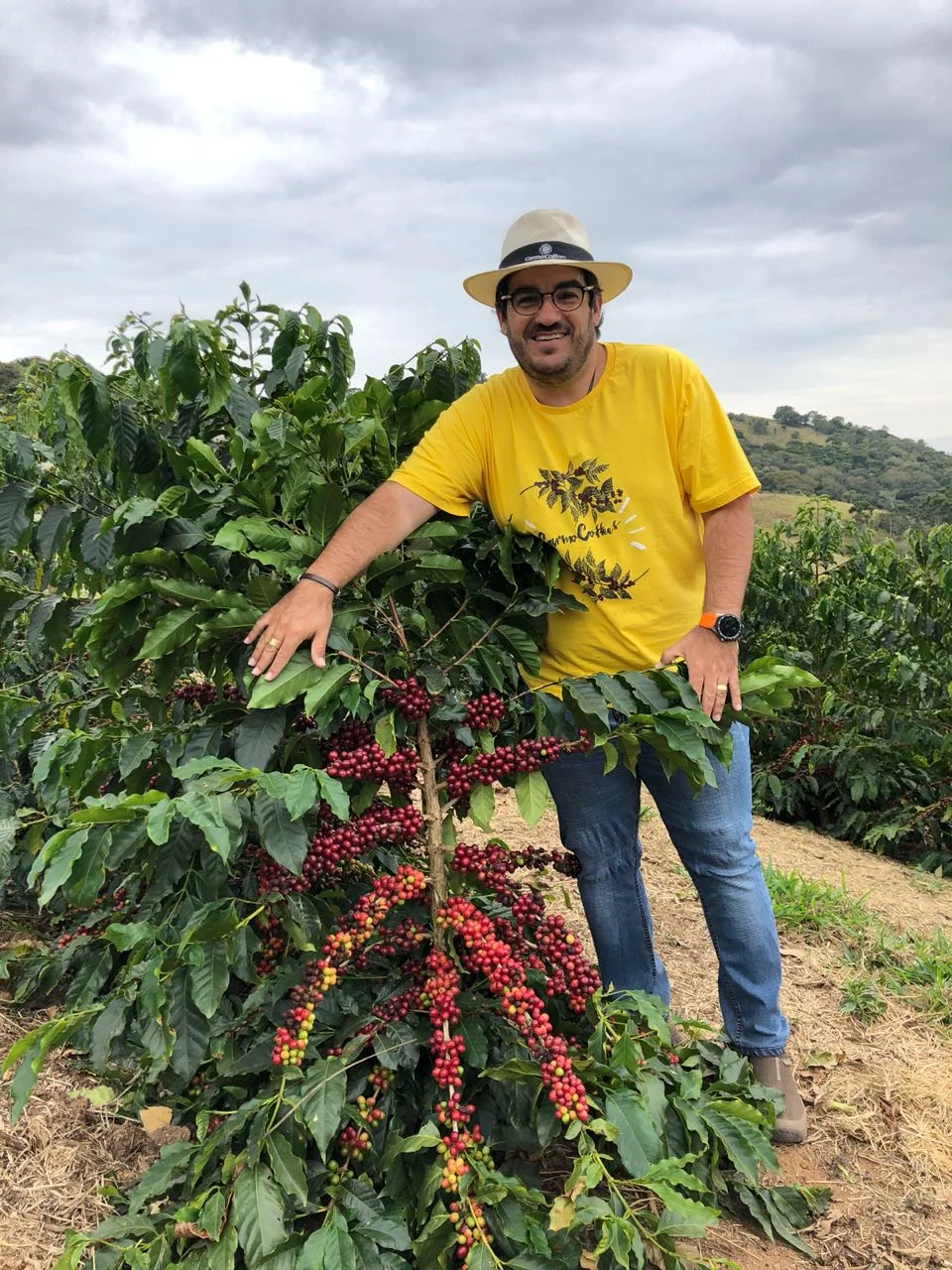 Luiz Paulo Pereira, co-founder of Carmo Coffees