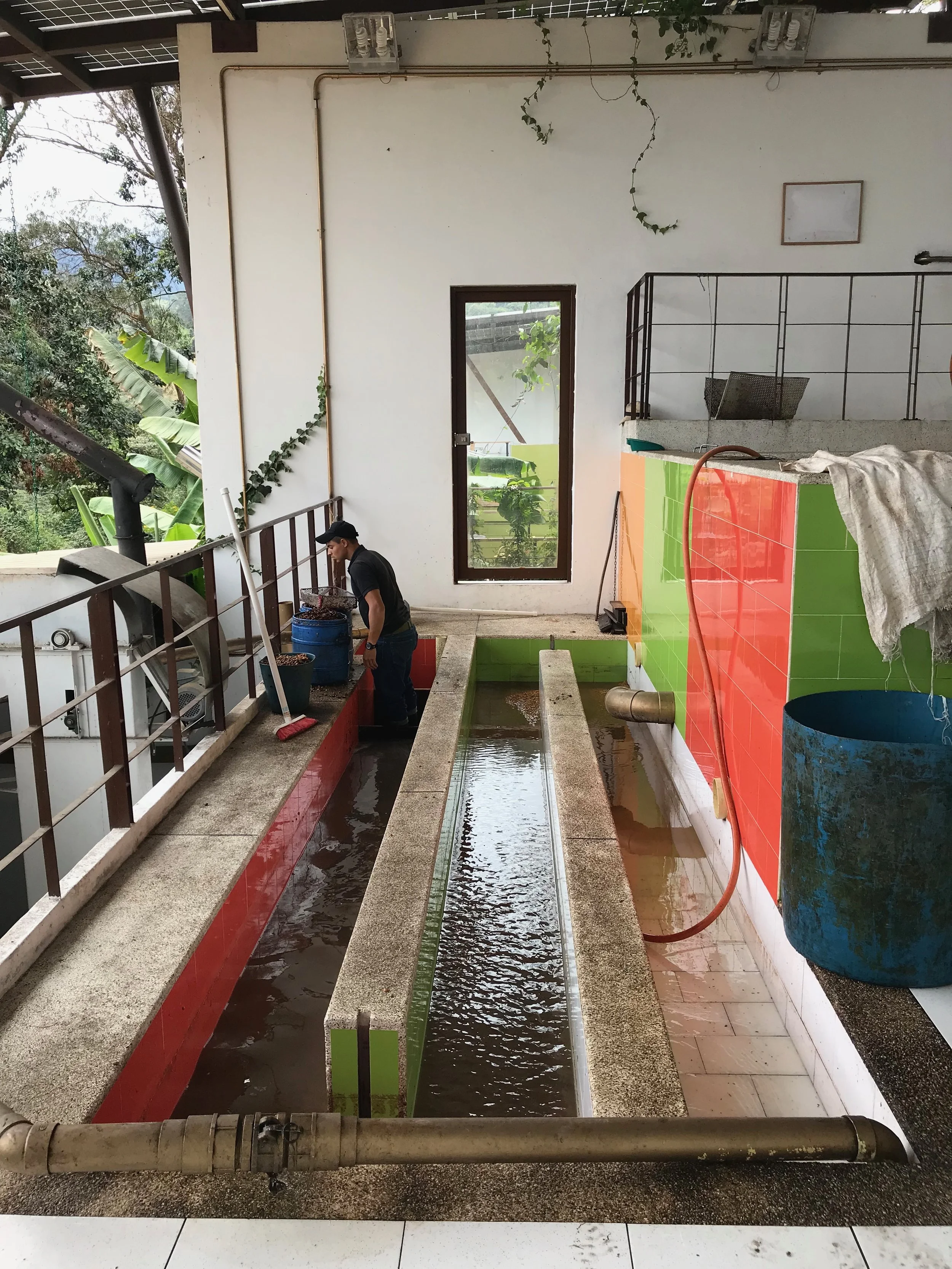 The processing facilities at La Palma y El Tucan