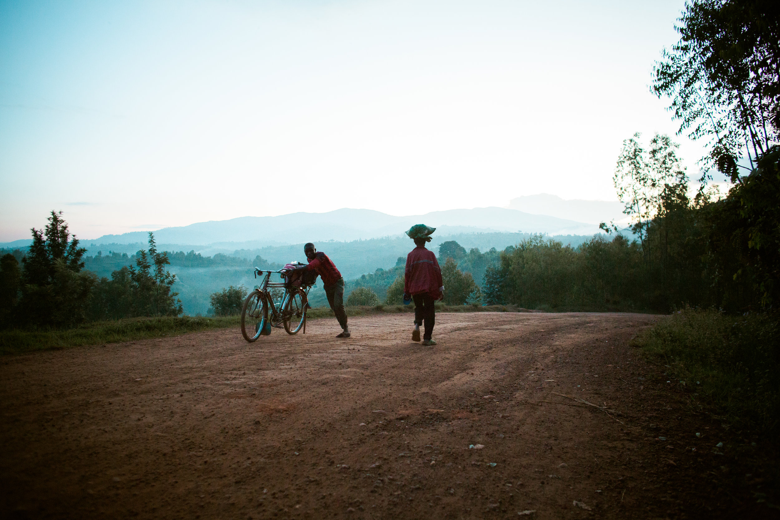 Gishubi Hill, photo courtesy of Long Miles Coffee Project