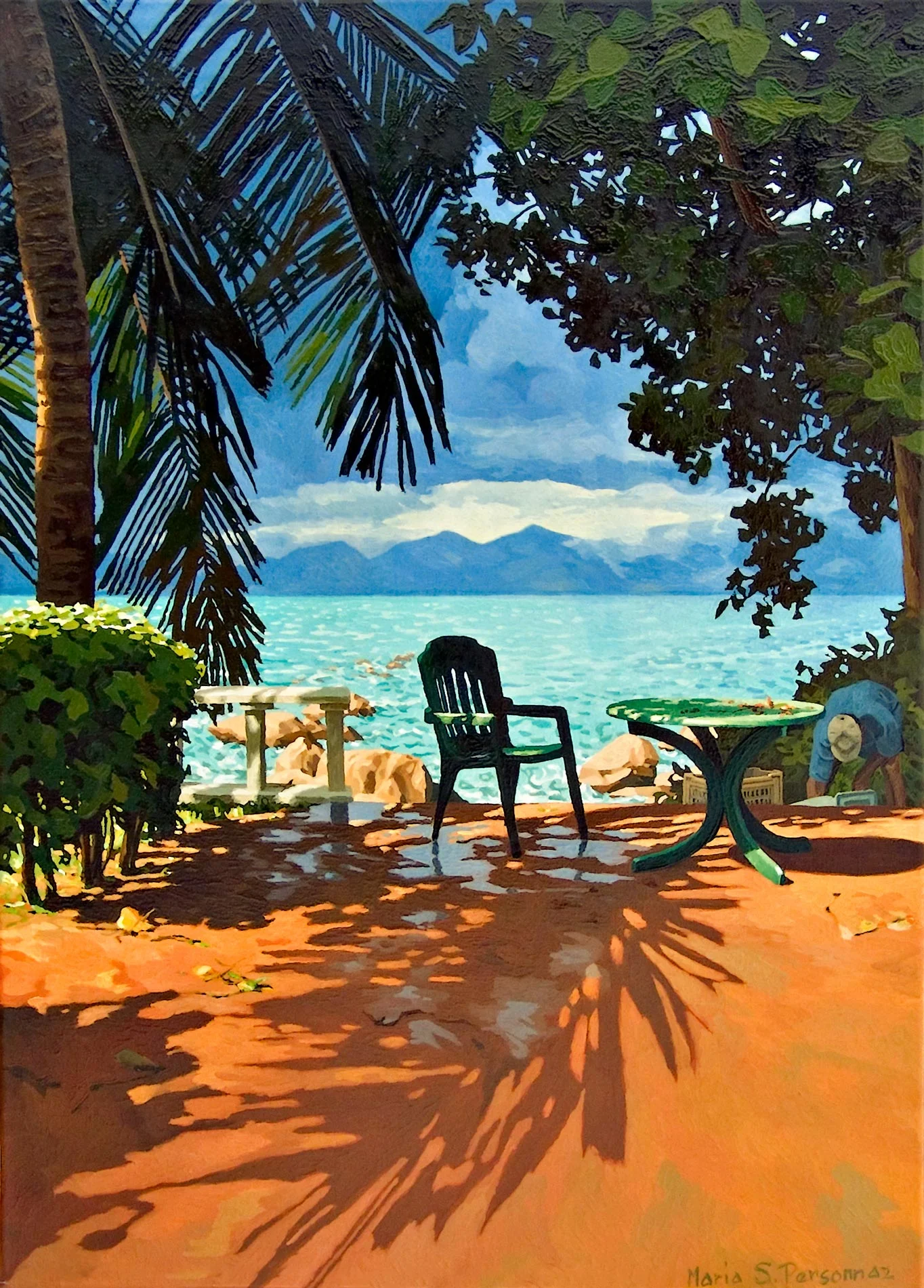 Orage à Anse Soleil, Seychelles