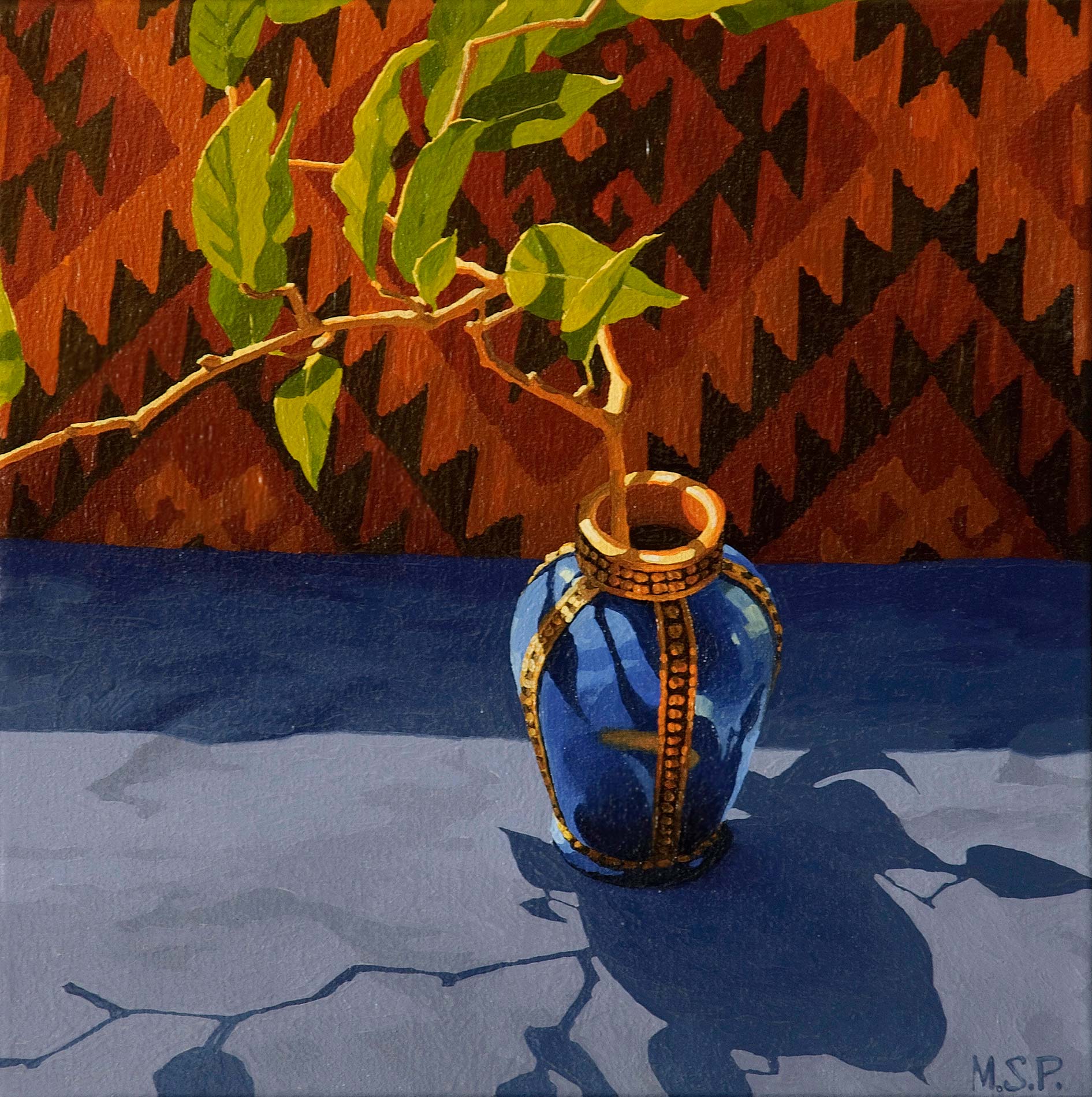 The blue vase of Morocco