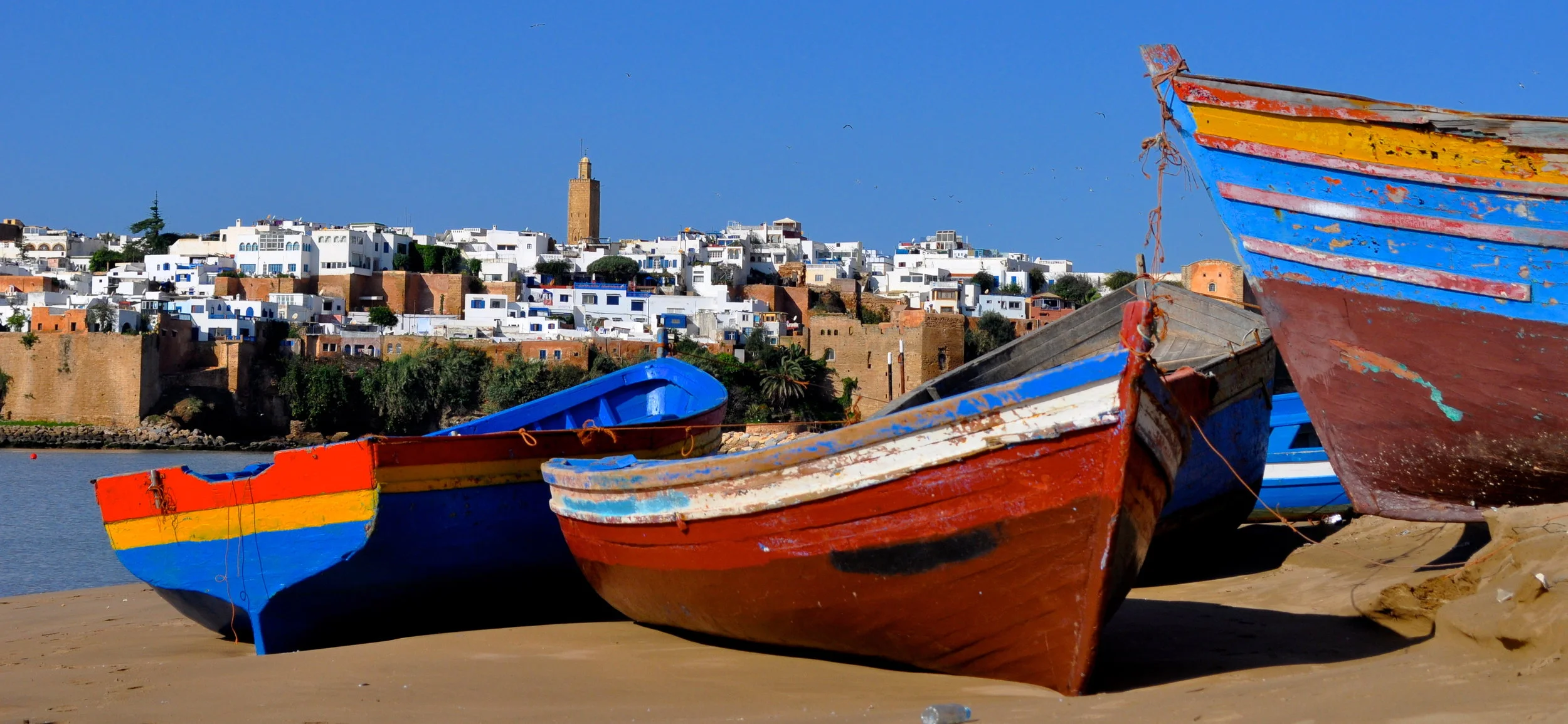 View of the Oudaya from Sale Beach.JPG