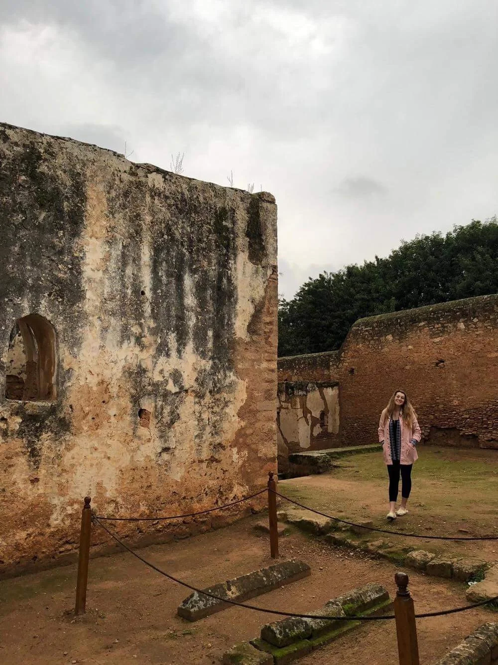 At the Chellah. Photo credit: Mrozinski, 2018.