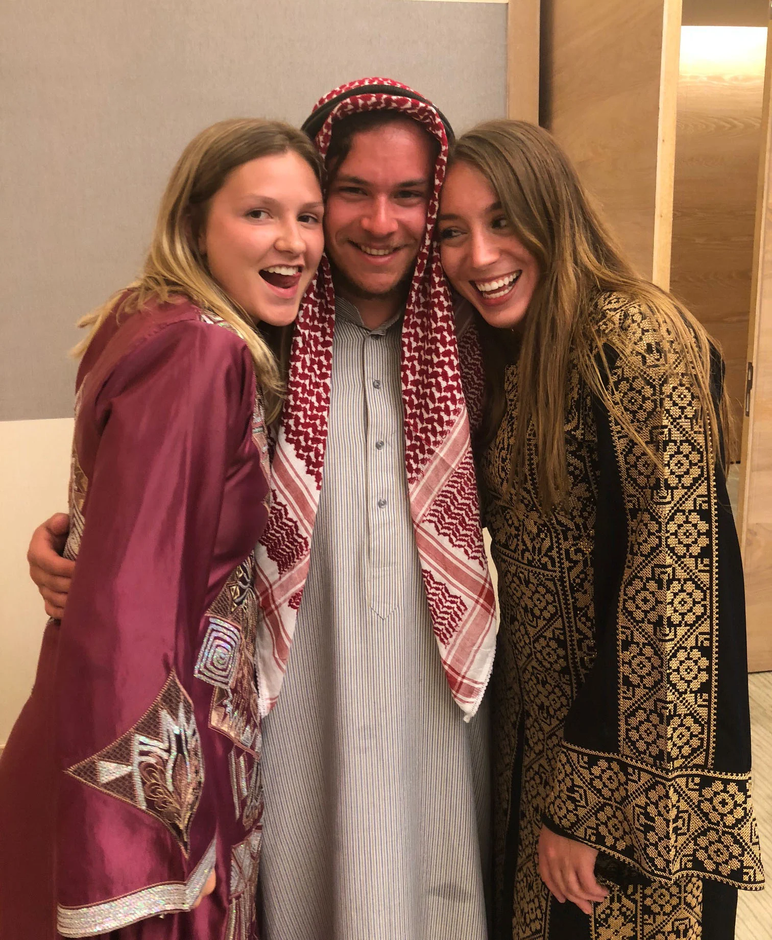 We also had a traditional Jordanian wedding hosted by our Arabic professors. Photo credit: Arguin, 2019