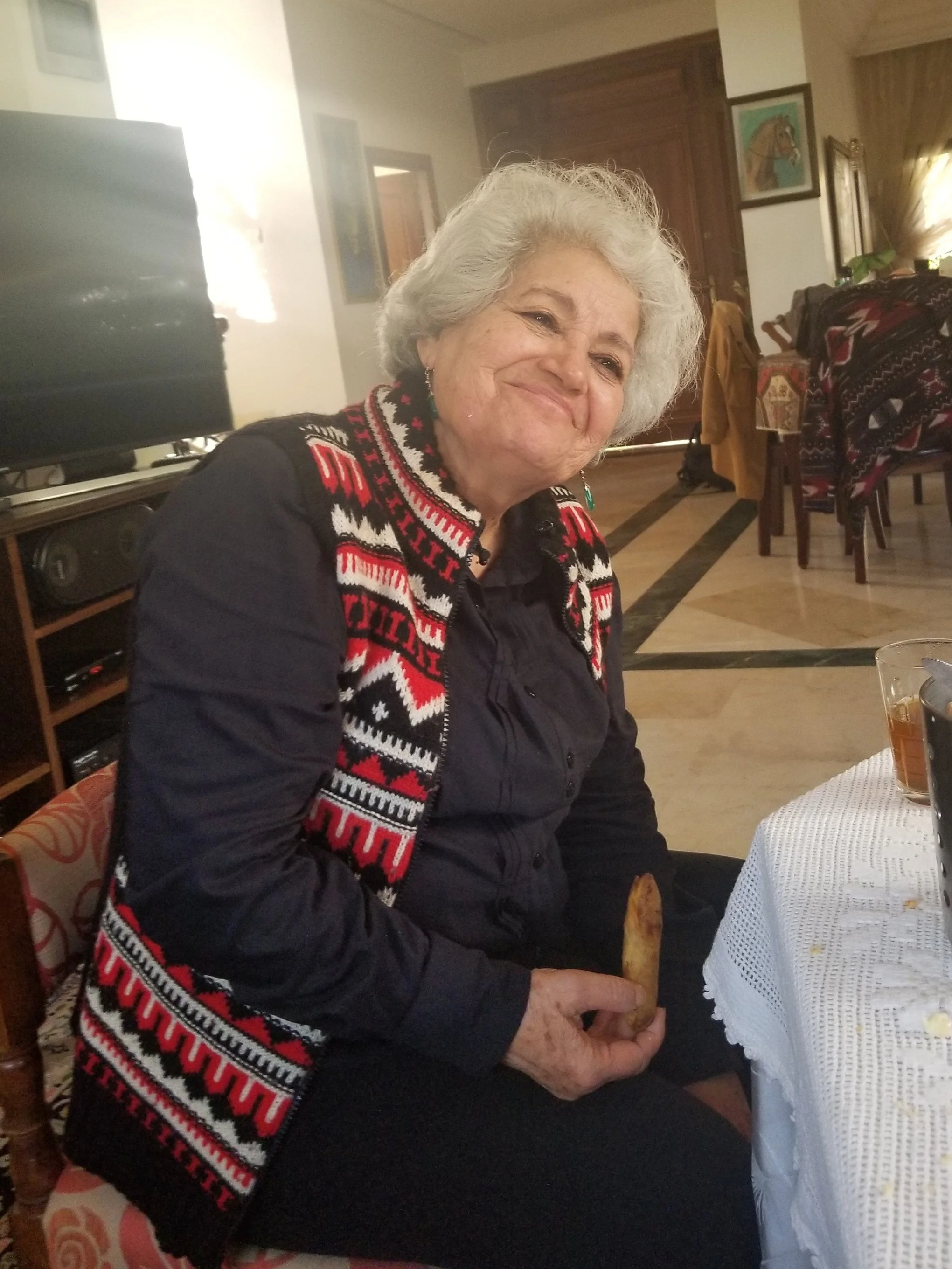 Professor Touria. Photo credit: Kirkpatrick, 2019