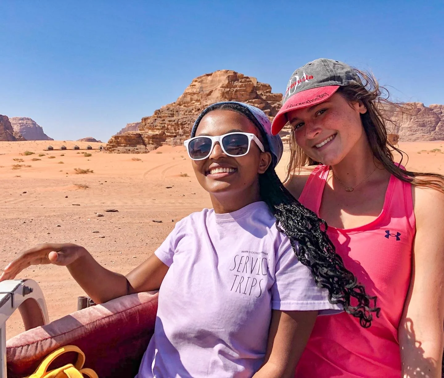 sand bashing in Wadi Rum