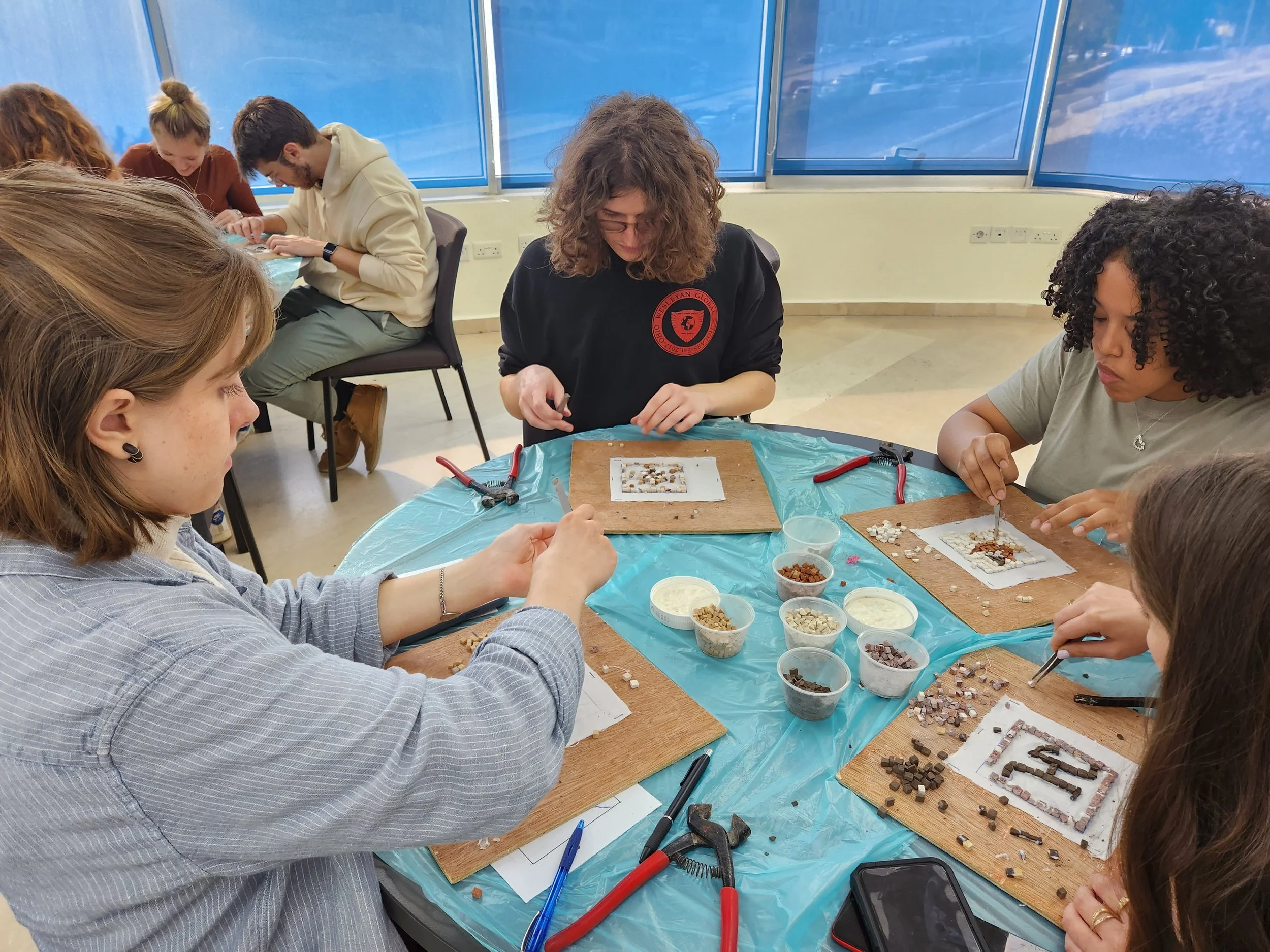 mosaic making