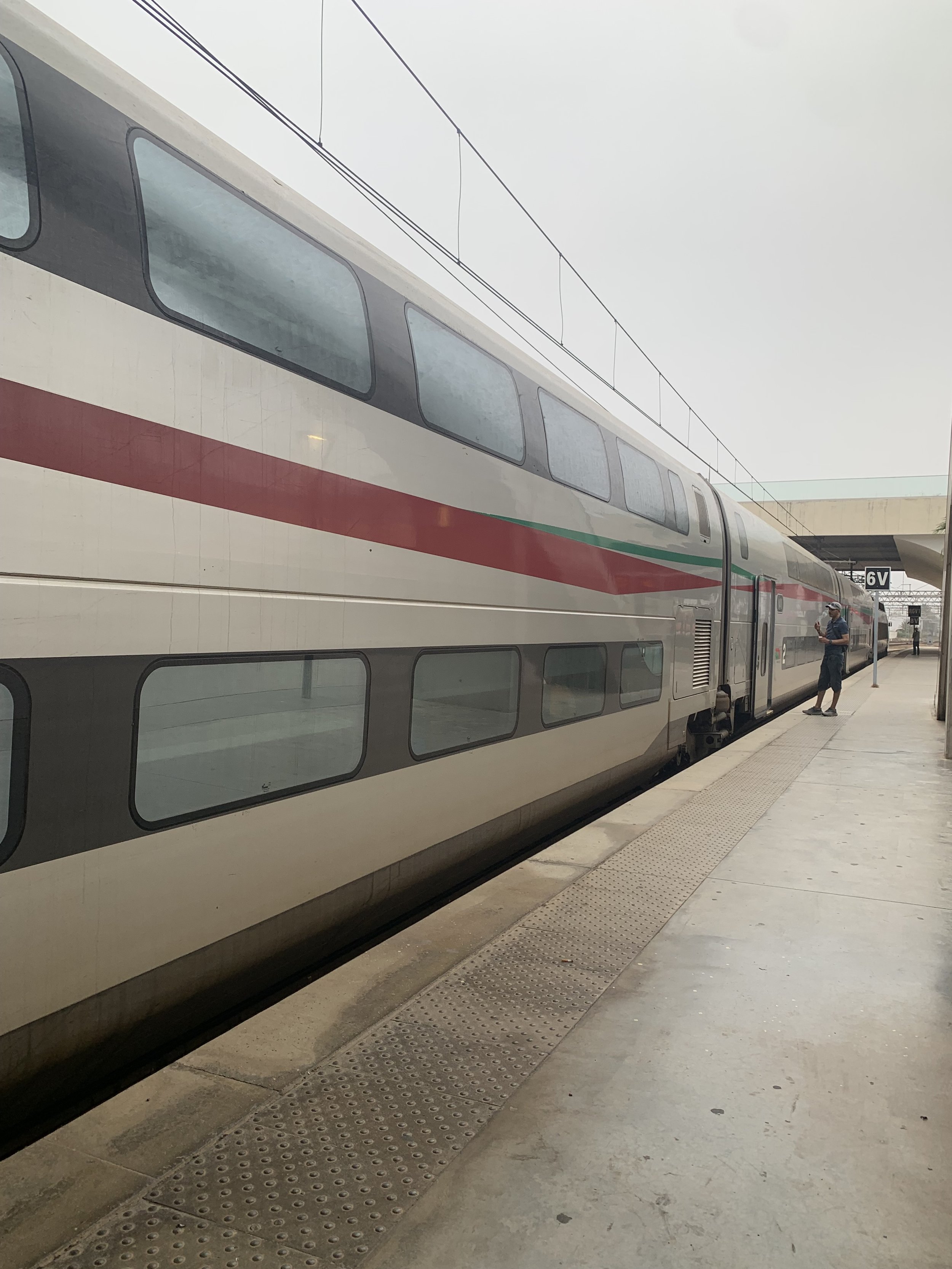 "Navigating the Train System Around Morocco" by Lulu von Sauer