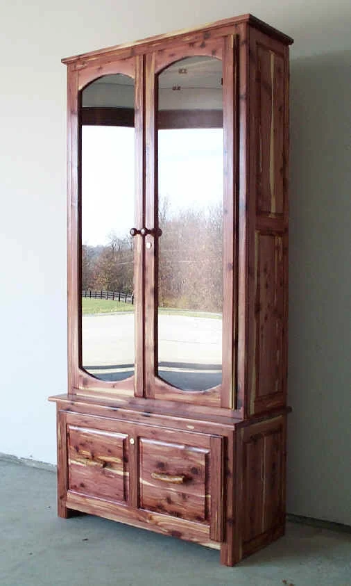 Cedar Gun Cabinet