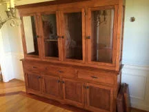 Cherry China Cabinet / Hutch