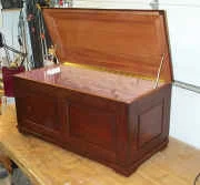 Mahogany Blanket Chest