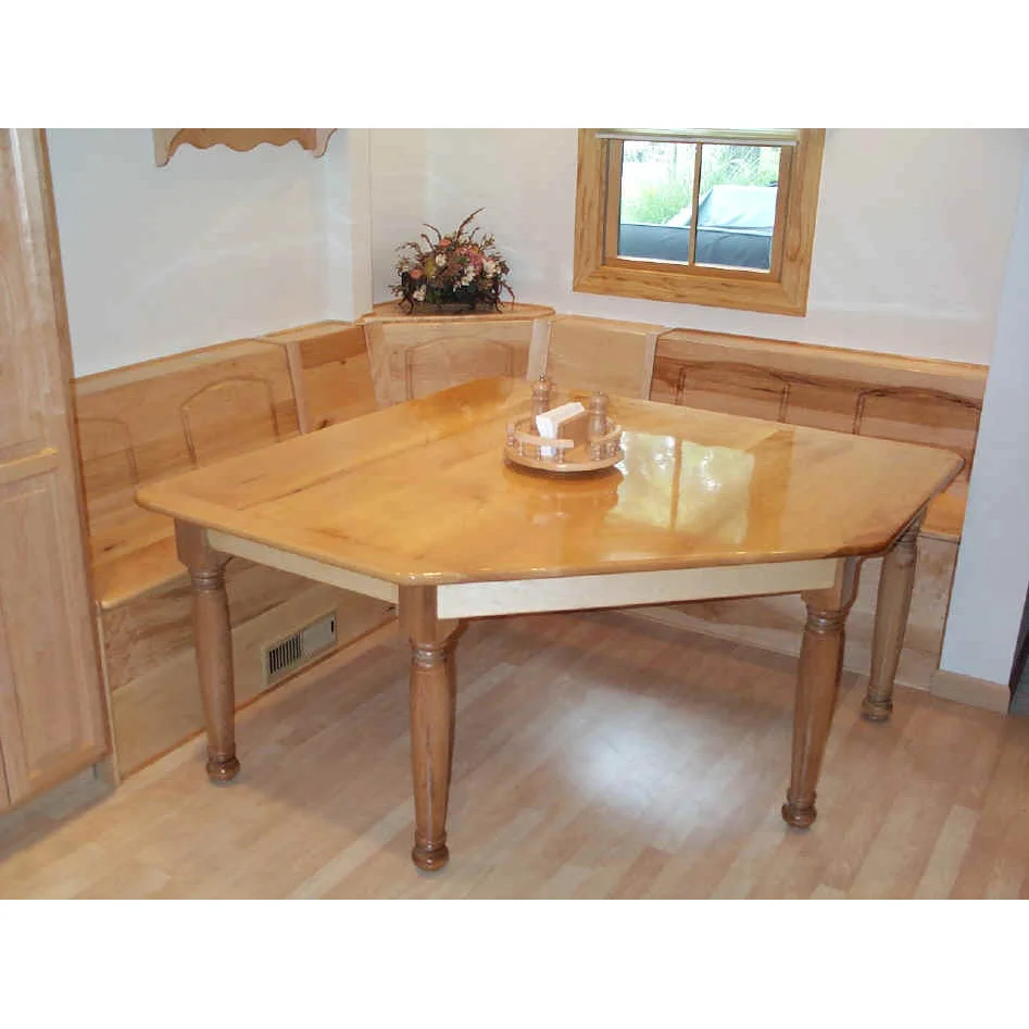 Maple Kitchen Nook & Built-in Benches w/Storage