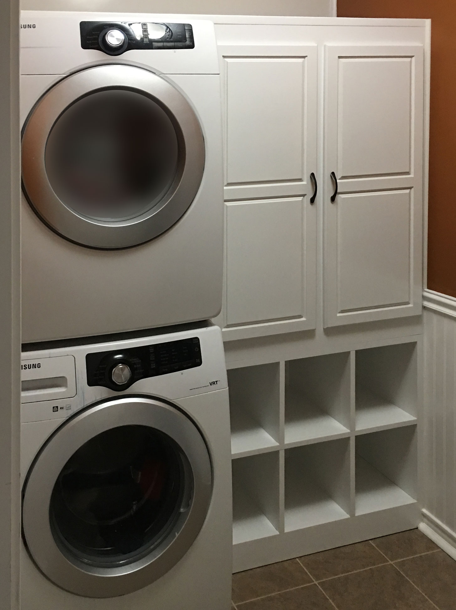 Laundry Room Mudroom Storage Cabinet With Shoe Cubbies