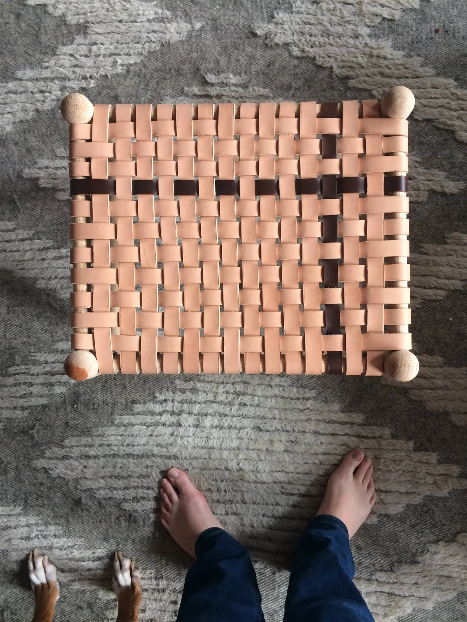 Woven Foot Stool