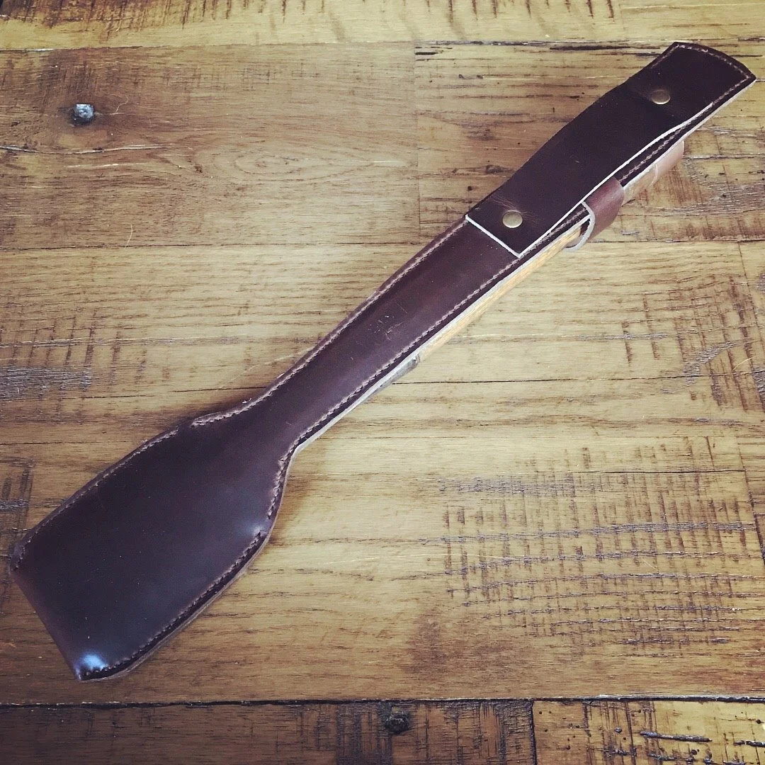 Wood-working chisel holder