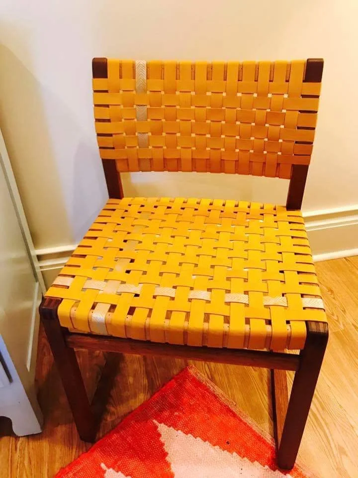 Woven Printed Chair