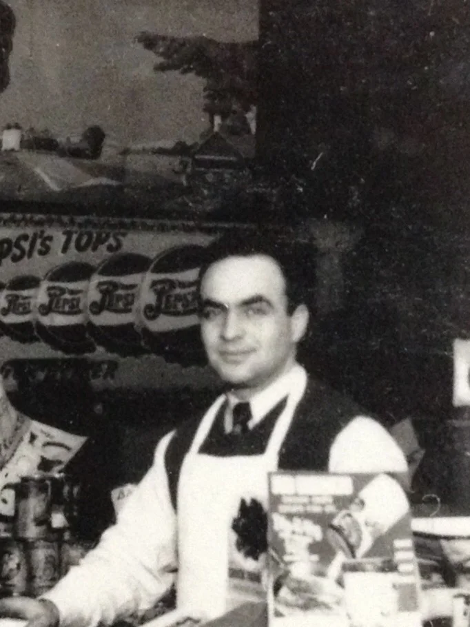 Max Shakman in his store