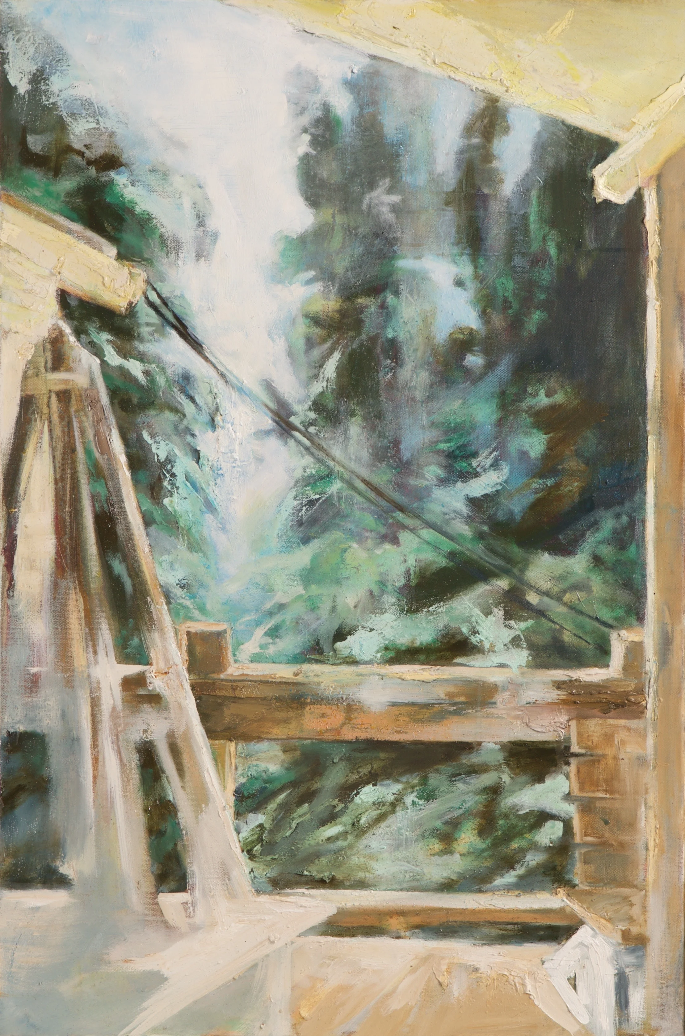 Backyard (Email info@alanpierce-art for details)