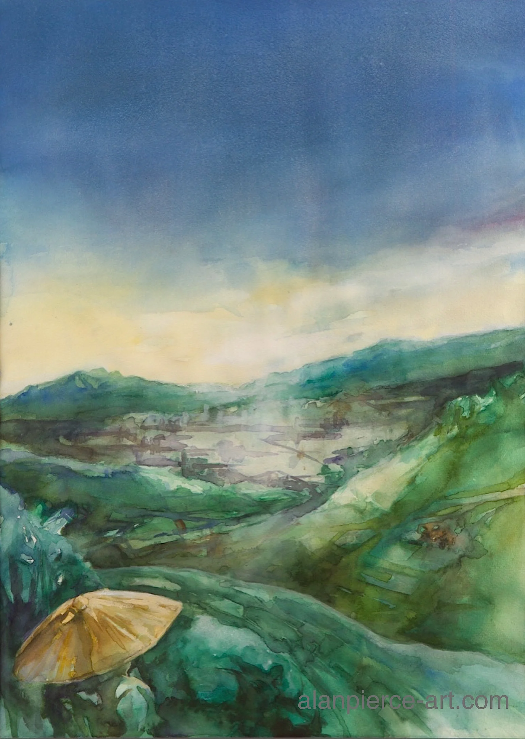 HILLS OF A THOUSAND STEPS-WATERCOLOR PAINTING-ALAN PIERCE.jpg