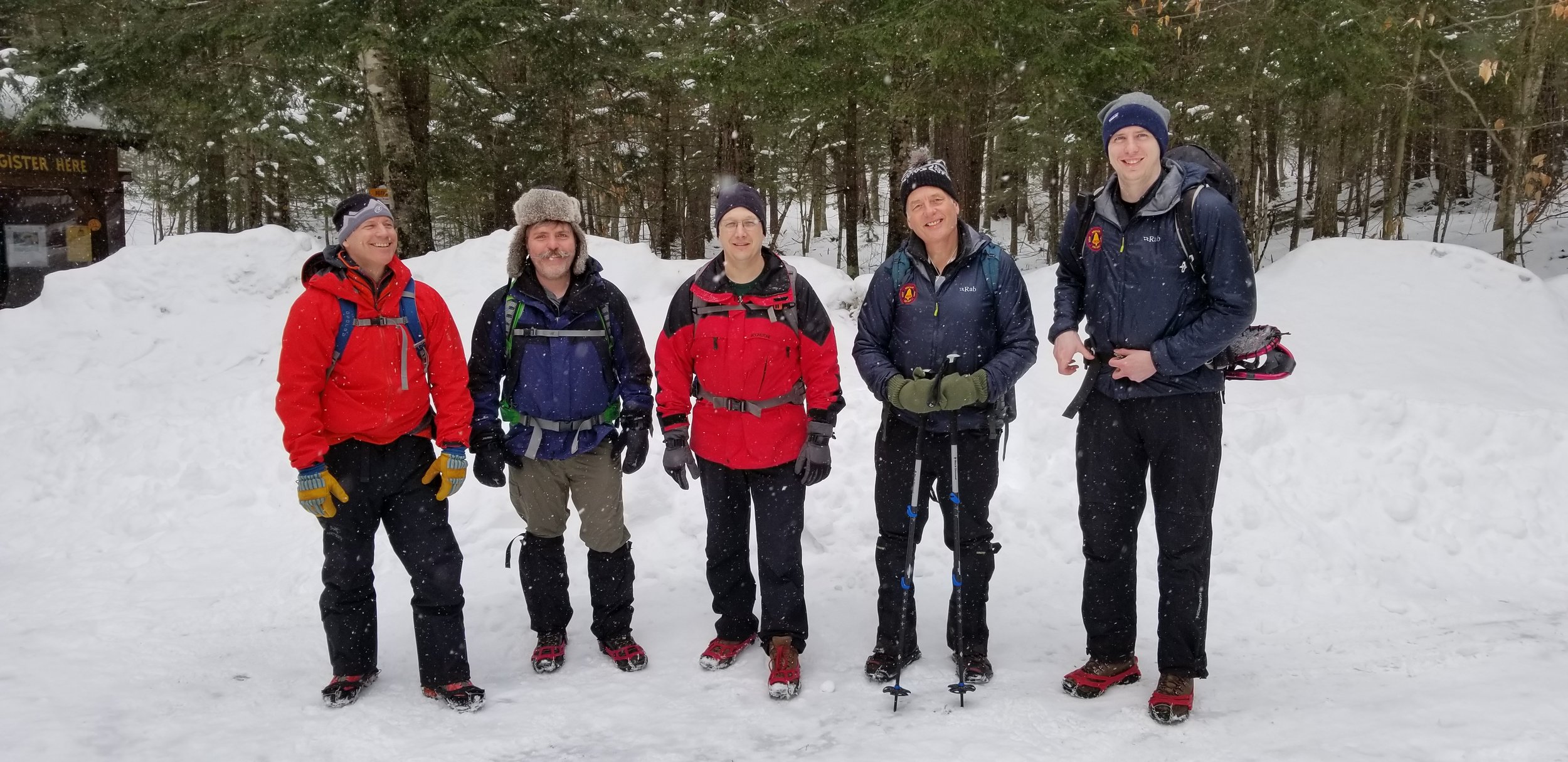 Back country rescue volunteers