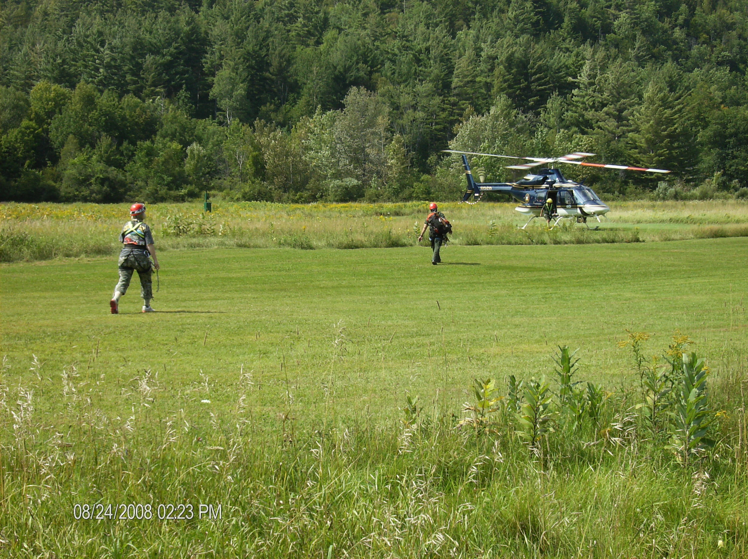 Drill at Marcy Field