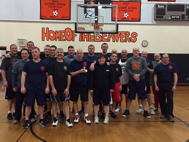 Keene and Keene Valley Fire Departments playing for a local charity event