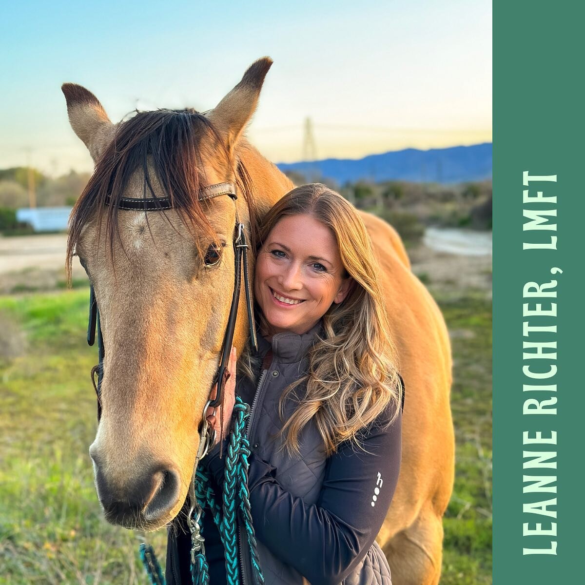 Hello everyone! I'm Leanne Richter the therapist behind Serenity in Strides Counseling. I'm thrilled to share my passion for integrating horses and mental health. Horses have an incredible ability to mirror our emotions, provide unconditional support