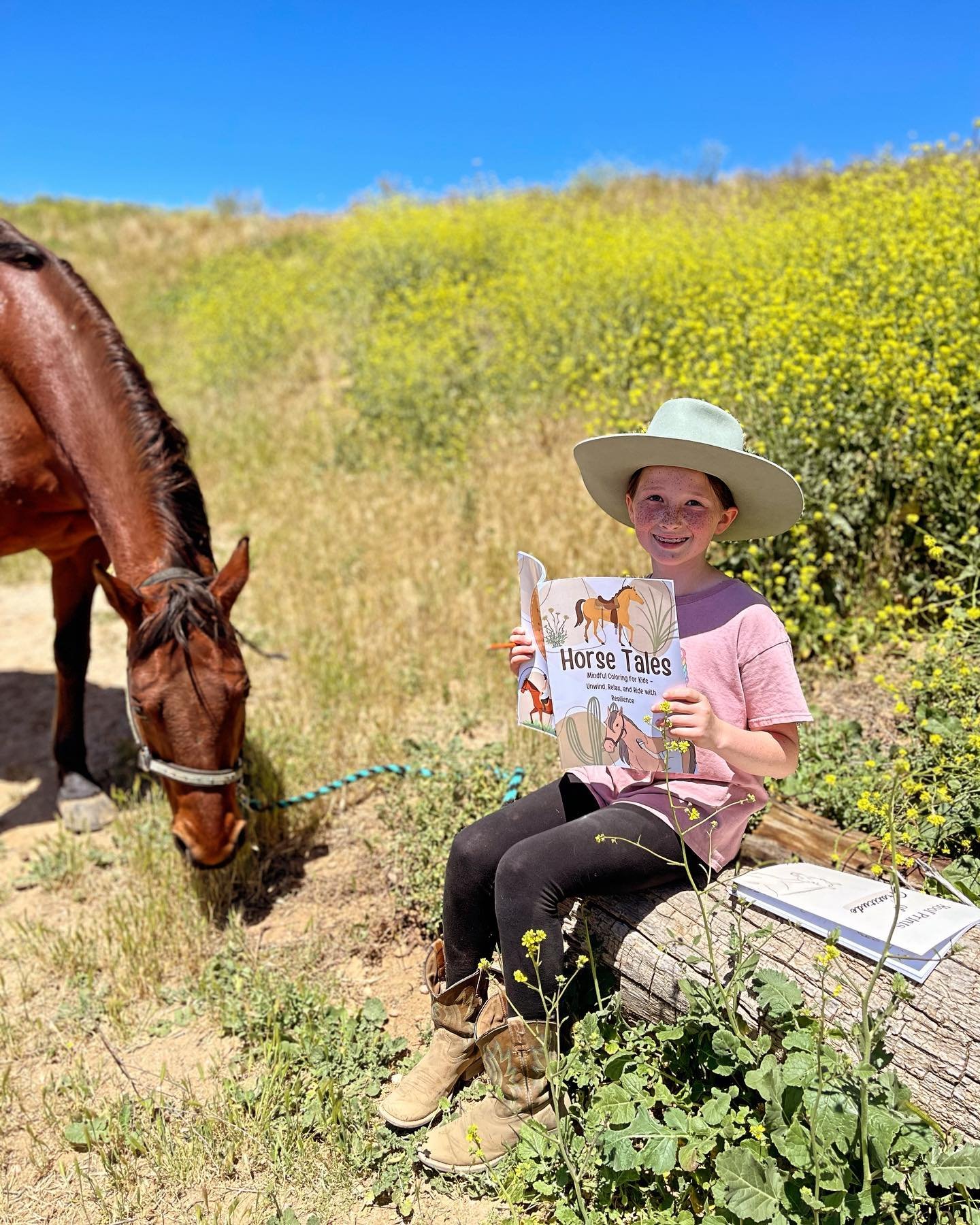 May is mental health awareness month! Do you have a kid that loves horses and would benefit from practicing mindfulness and other coping strategies? Check out this mindful coloring book created just for horse crazy kids (or adults young at heart)
