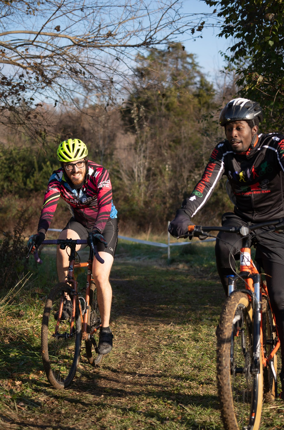 Team BBC and Black People Ride Bikes solidarity!