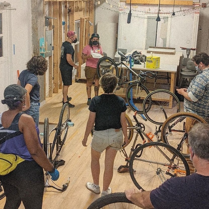 Advanced bike repair: BRAKES! 

Join us at the @stationnorthtoollibrary next week on Thursday 4/25 from 6-9pm to learn allll about your brakes - we&rsquo;ll cover a bit of theory, go over the most common types of brakes, and give hands-on instruction