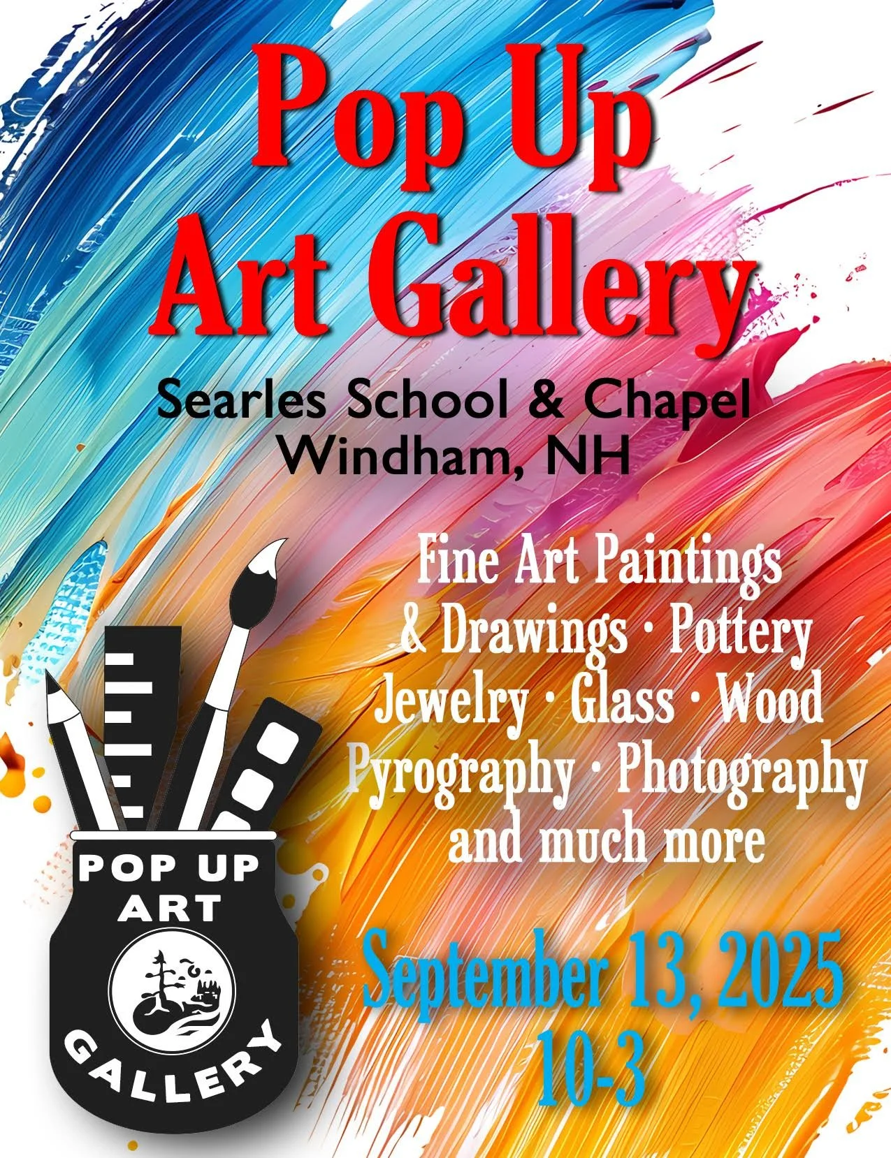 The 2025 Pop Up Art Gallery