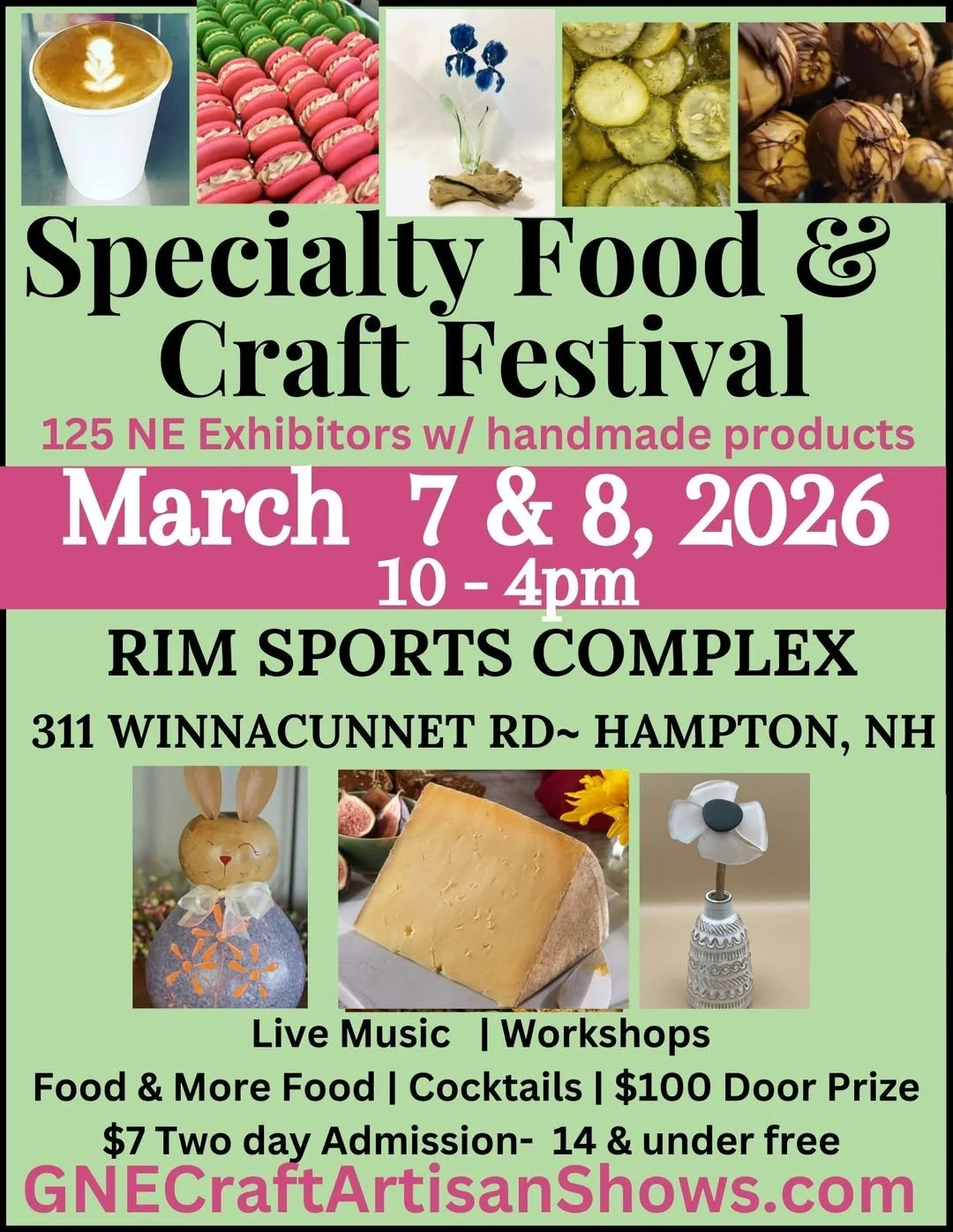 5th Annual SPECIALTY FOODS &amp; CRAFT FESTIVAL 