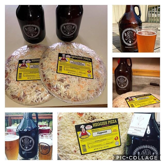 🍺 🍕 Get a Bald Man Brewing growler or Heggie&rsquo;s pizza delivered to your door! Order by 4pm to get your order tonight. 🍺 🍕Taproom open for to-go sales from 1-7 today as well!

www.baldmanbrewing.com/growlers

We are delivering to these Zip Co