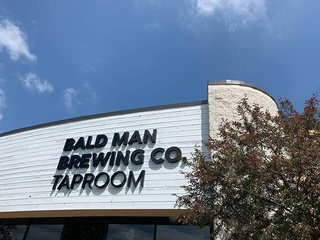 Our taproom is open for growler and Heggie&rsquo;s pizza carry out sales today from 1-7! #baldmanbrewing