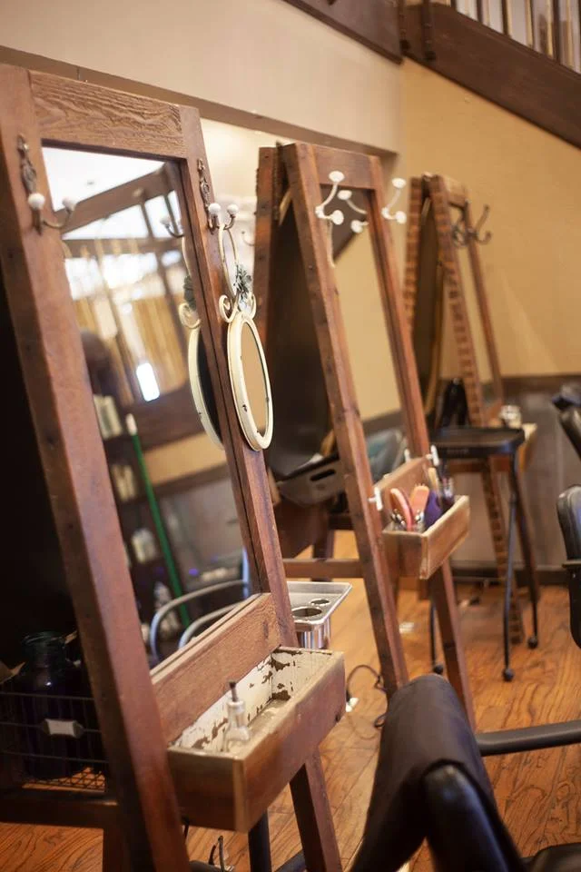 Sangamon Reclaimed The Gallery Hair Salon Springfield IL Mirros 2.jpg