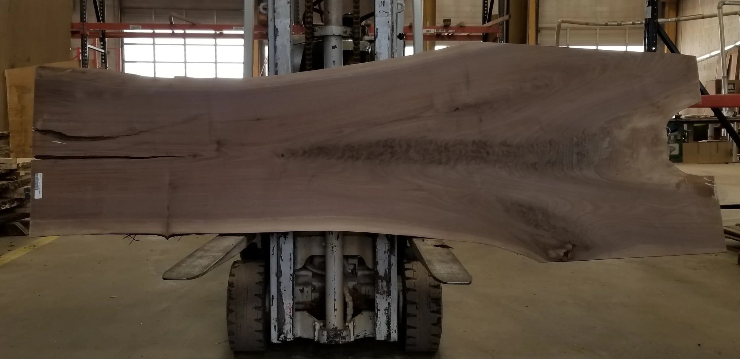 #49 Walnut Live Edge Slab
