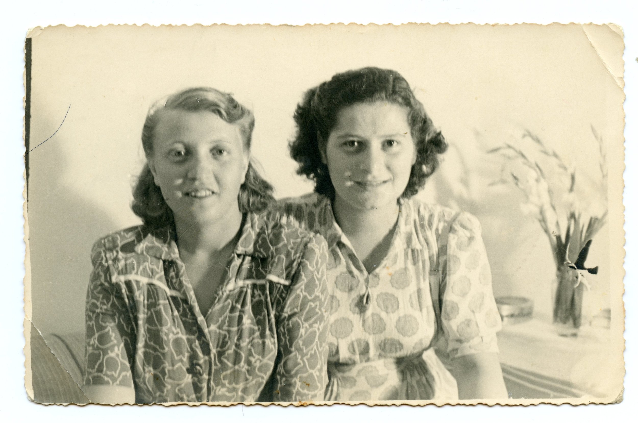 1946 - Agnes' first picture in Israel