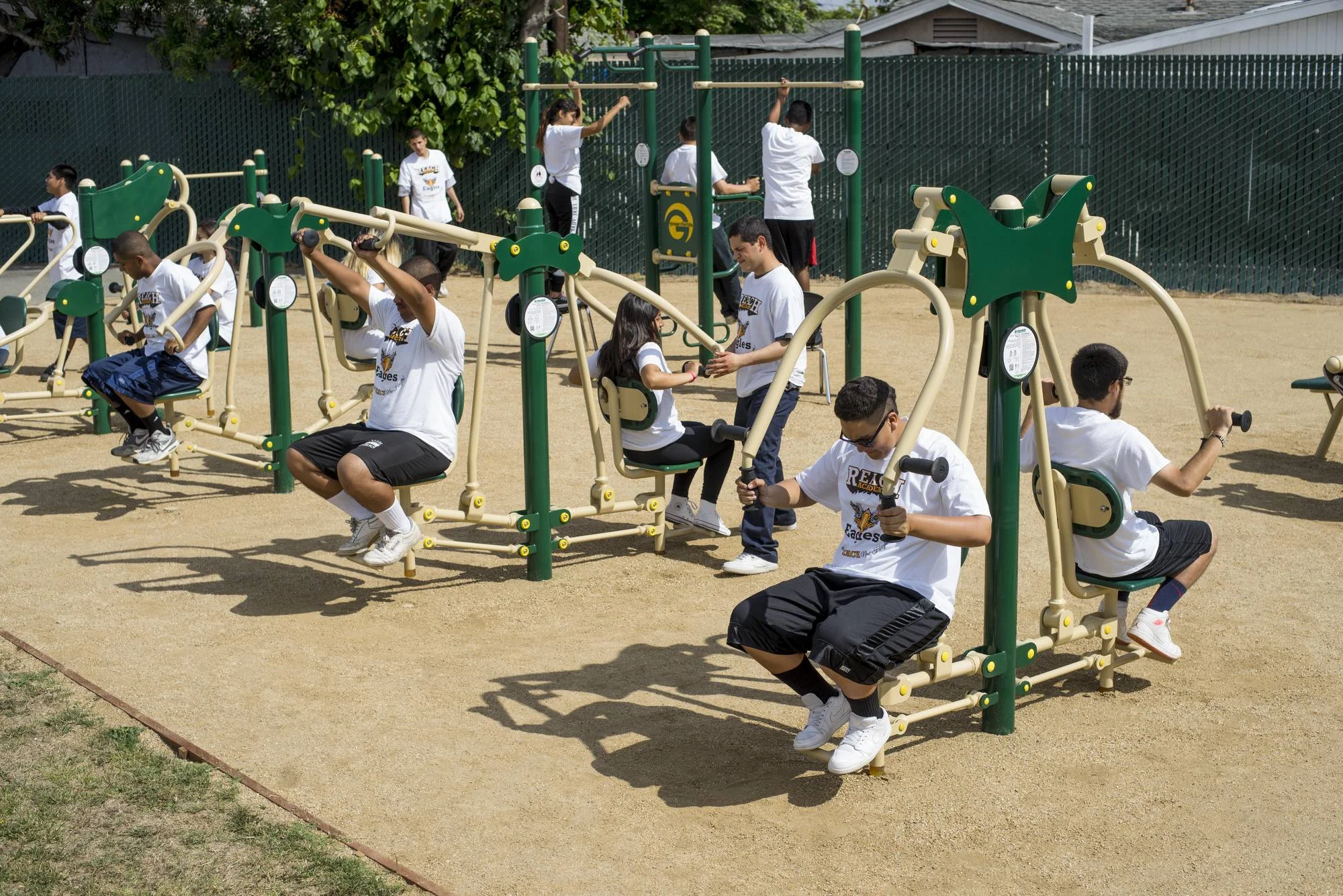 We now offer Greenfields Outdoor Fitness equipment! — Liberty Parks and