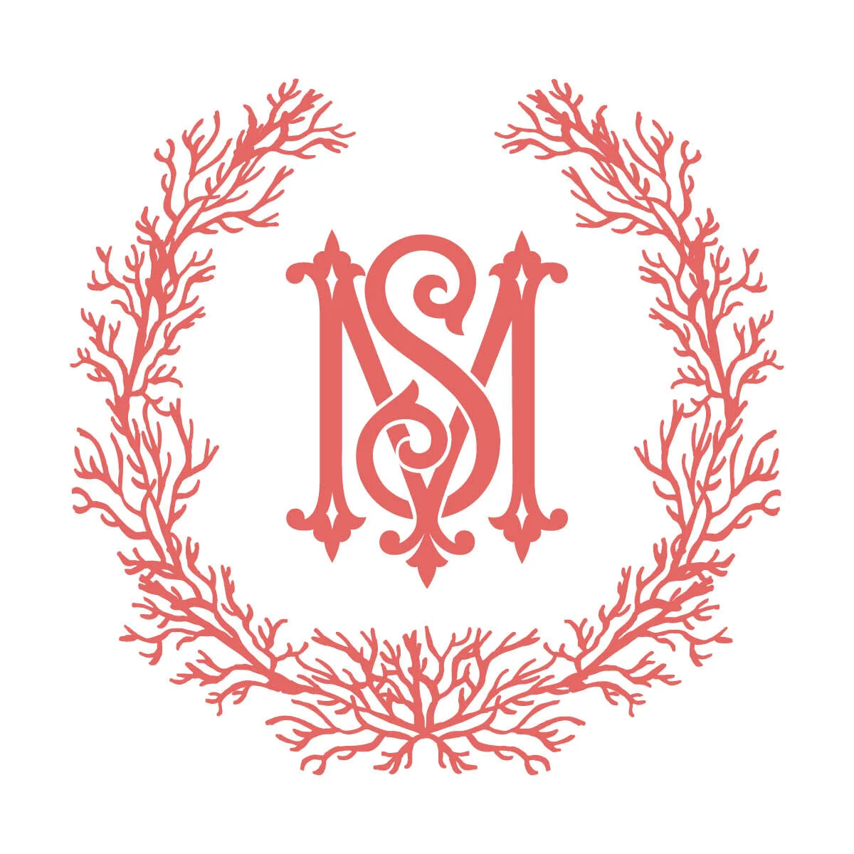 Coral Wreath