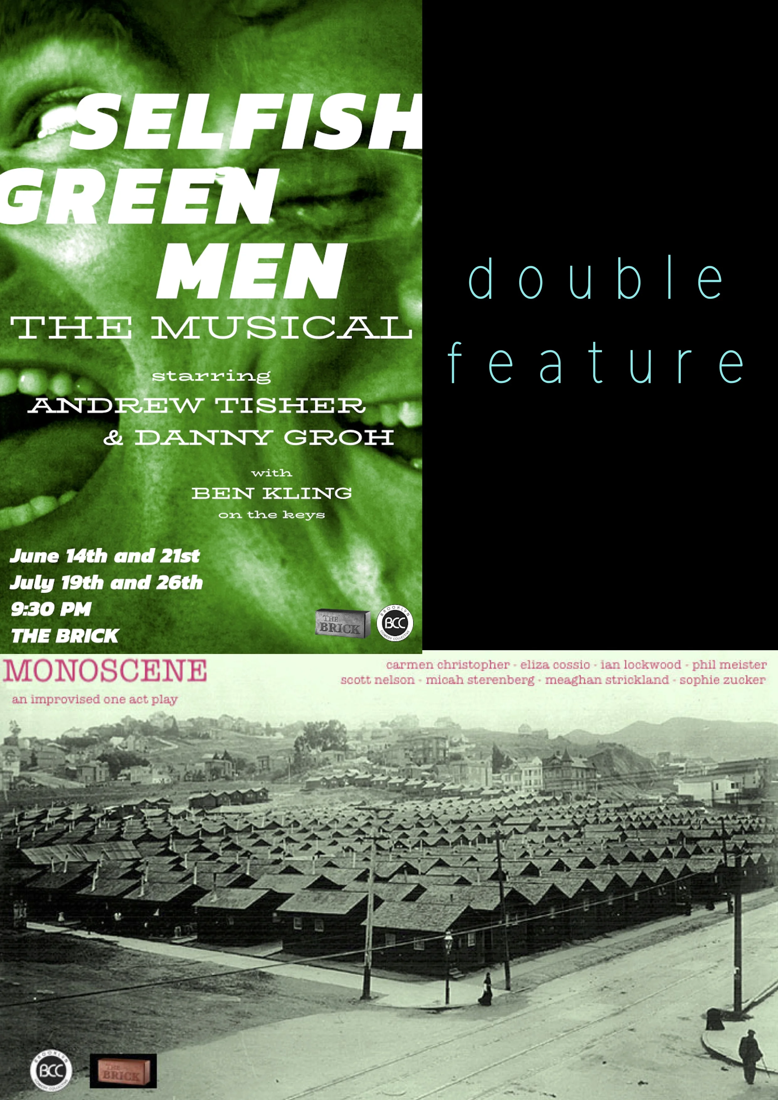 Improv: Selfish Green Men + Monoscene