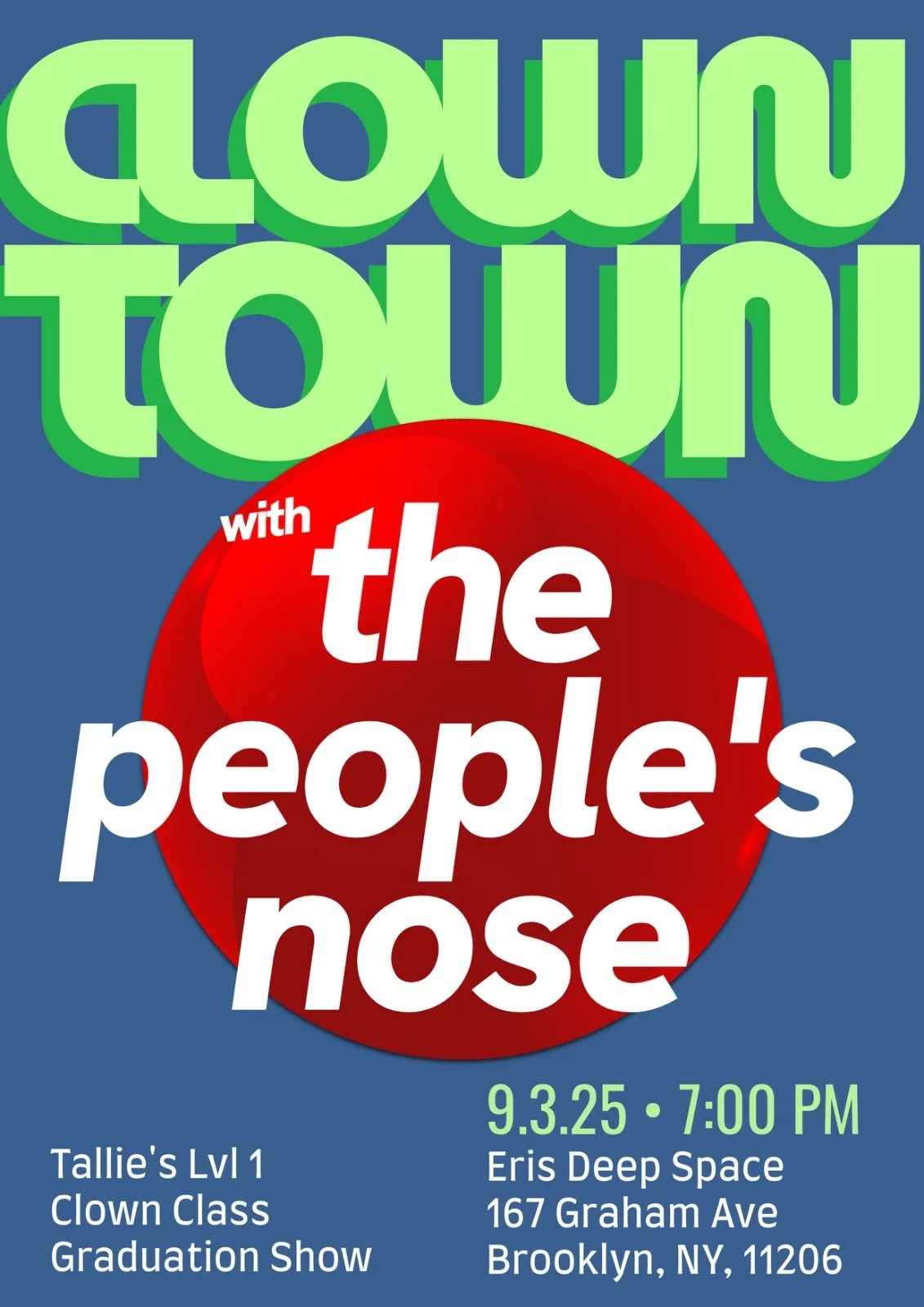 Tallie Medel's Clown Level 1 Class Show