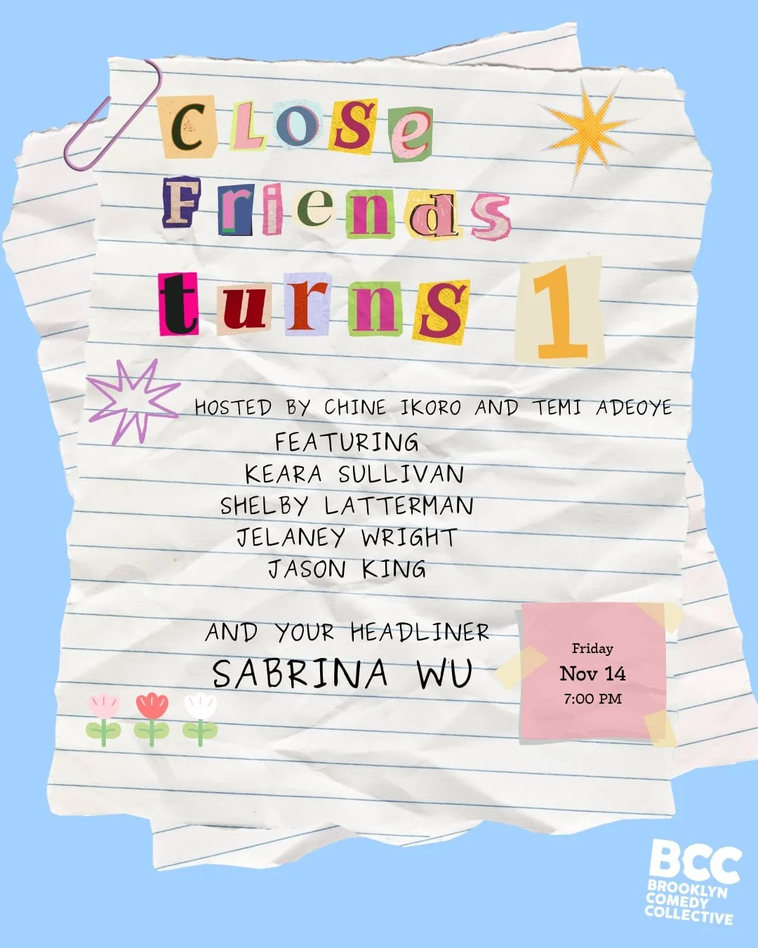 Close Friends Turns 1