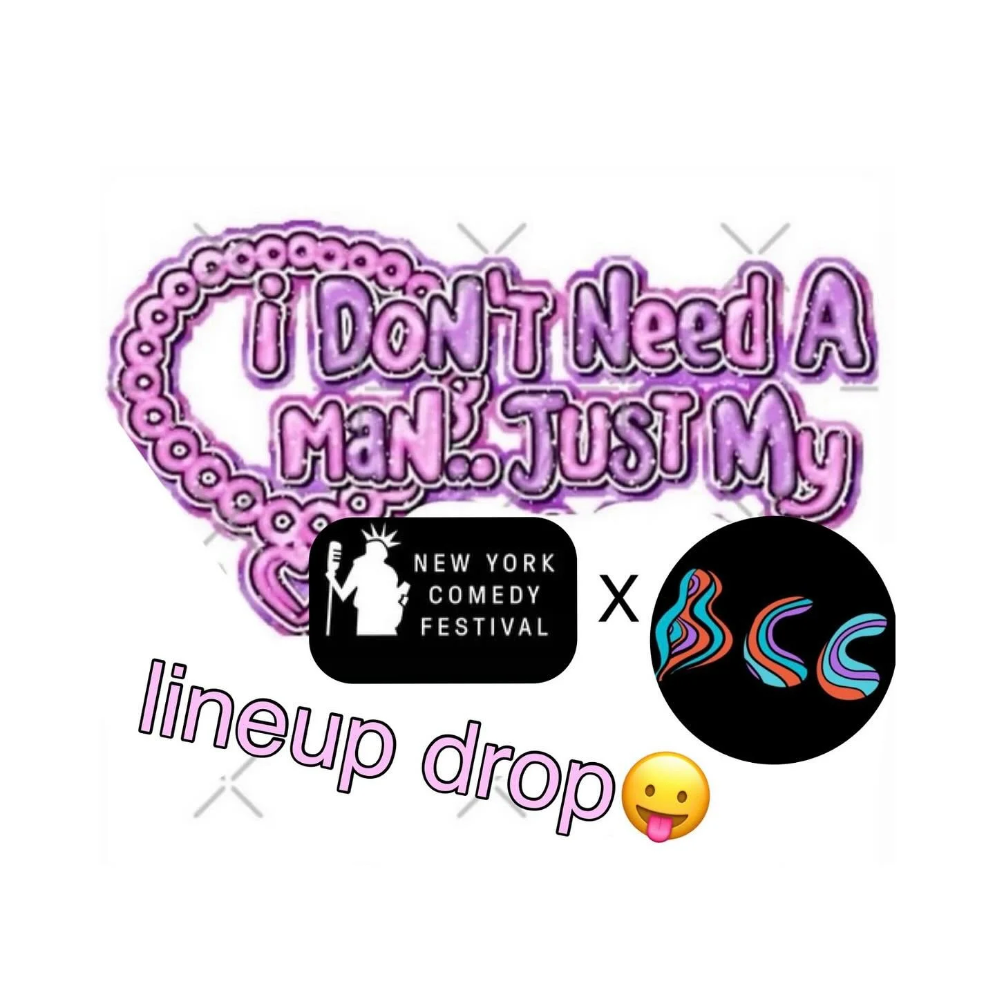 💖👑Hey queen you dropped something! Just kidding, we are dropping something: our line up for the NY Comedy Fest. Check out any of the incredible 11 shows&nbsp;&nbsp;@nycomedyfest @ BCC! 🗓️Nov 7-16!

#nycomedyfest