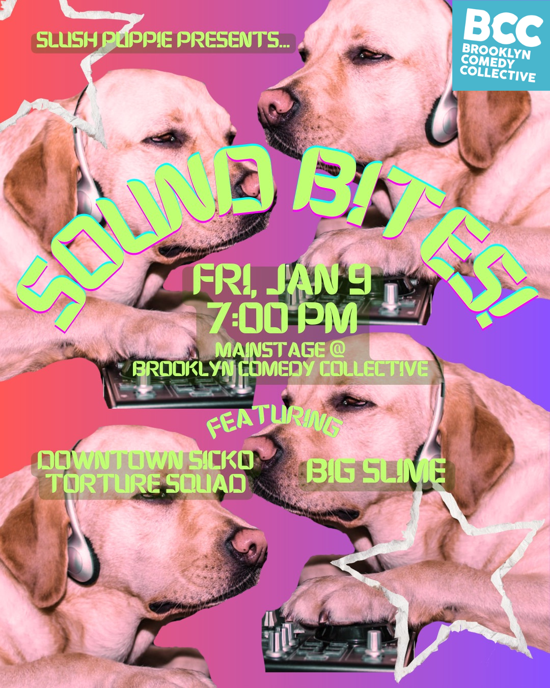 Slush Puppie Presents: SOUND BITES!