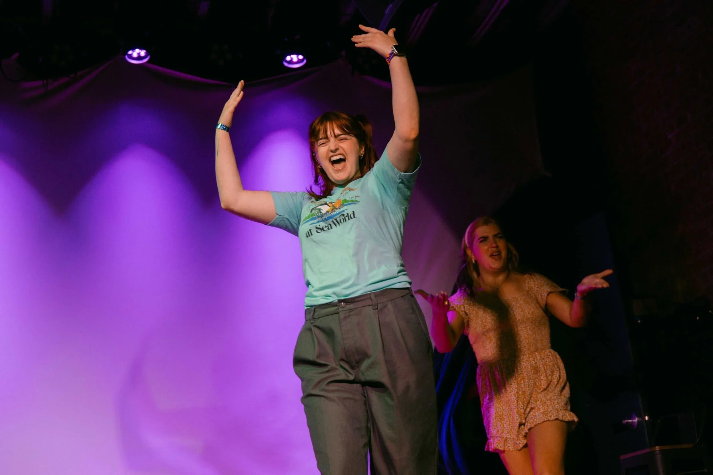 Chloe Troast Performing on Stage For FAD 2024.webp