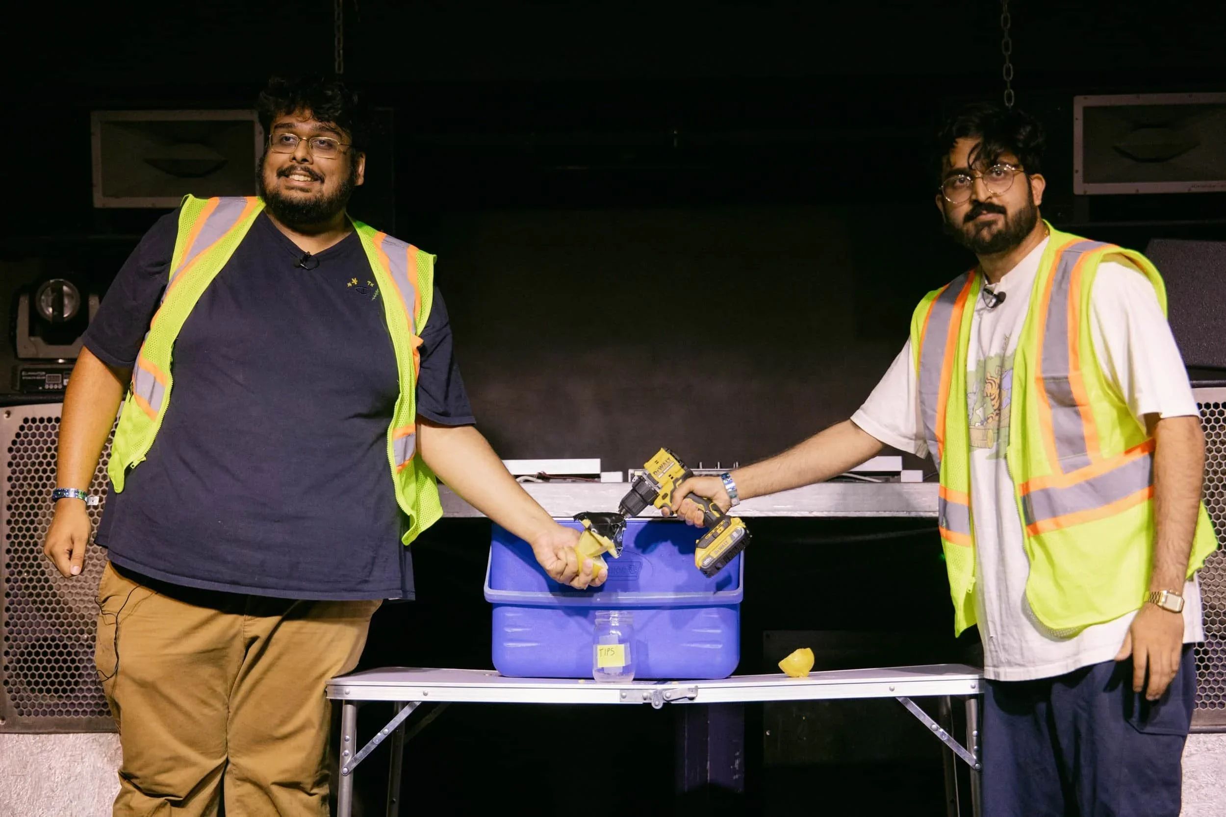 Performers at Construction Workers on Stage FAD 2024.webp