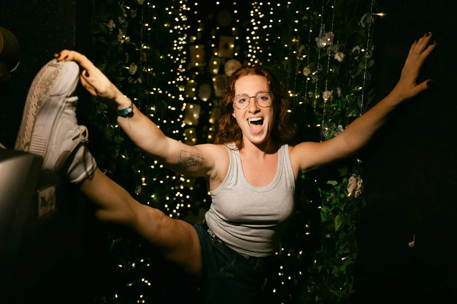 Improviser Posing in Front of Camera for FAD 2024.webp