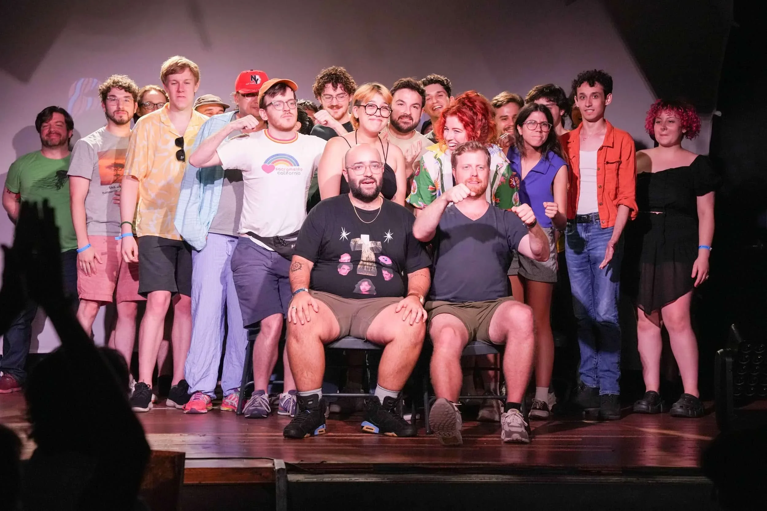 Large Group of Performers on Stage for FAD 2024.webp