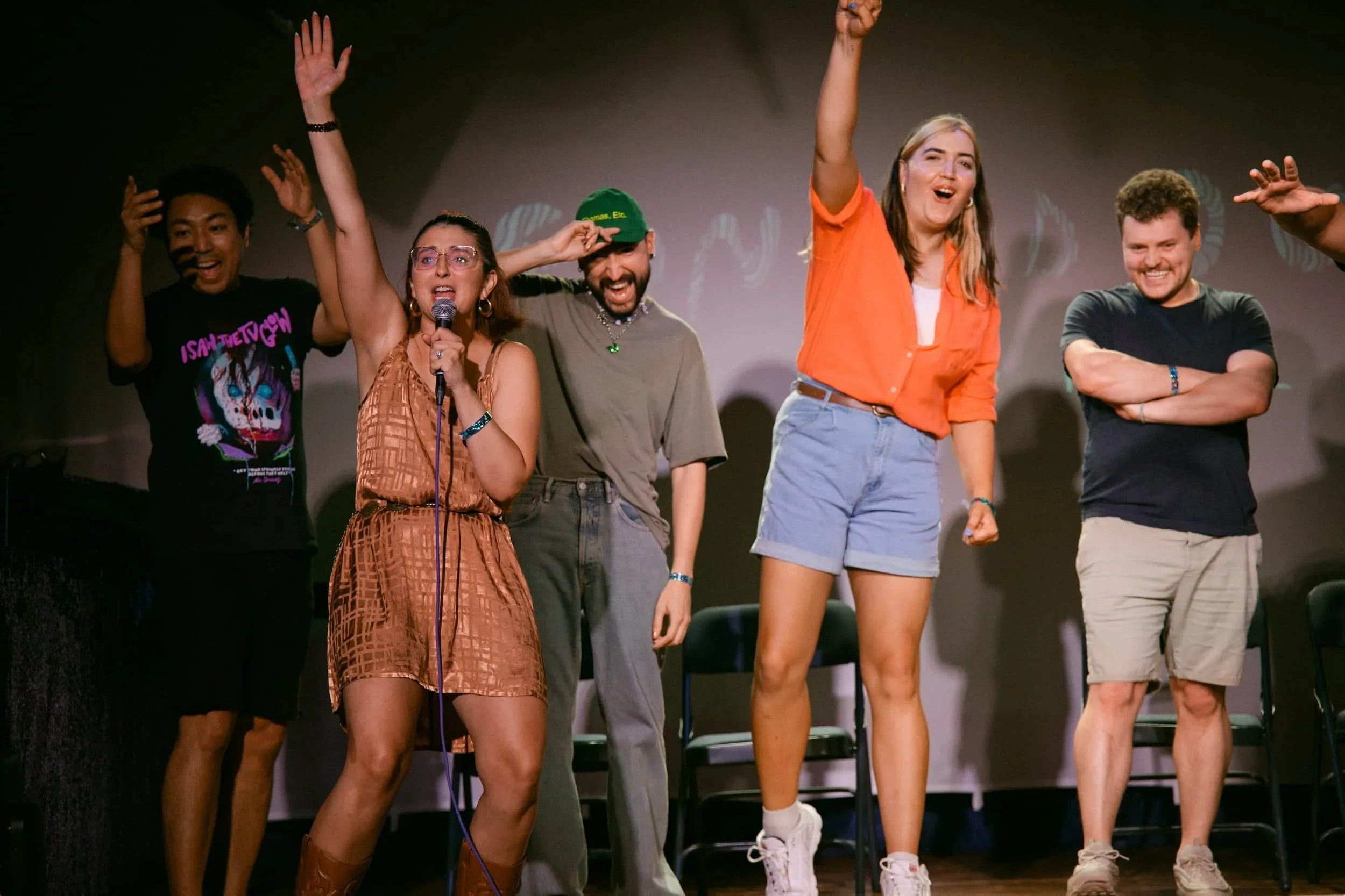 Group of Performers on Stage 9 for FAD 2024.webp